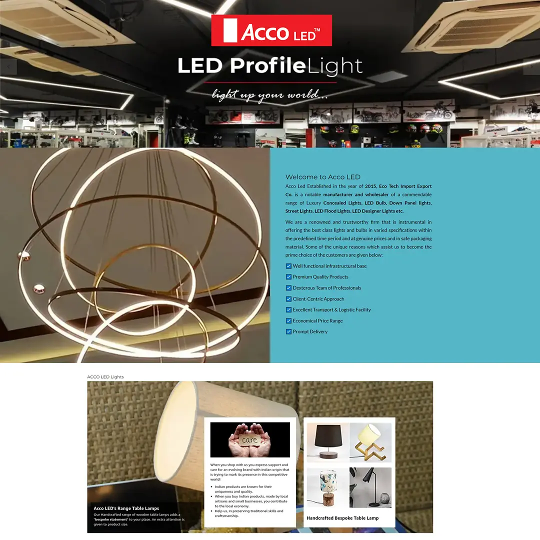 Digital Marketing for Acco Led