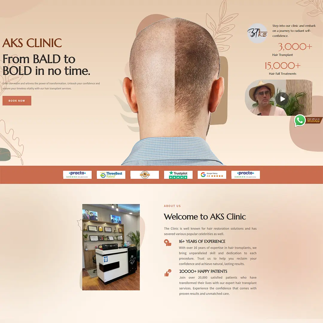 Digital Marketing for AKS Clinic