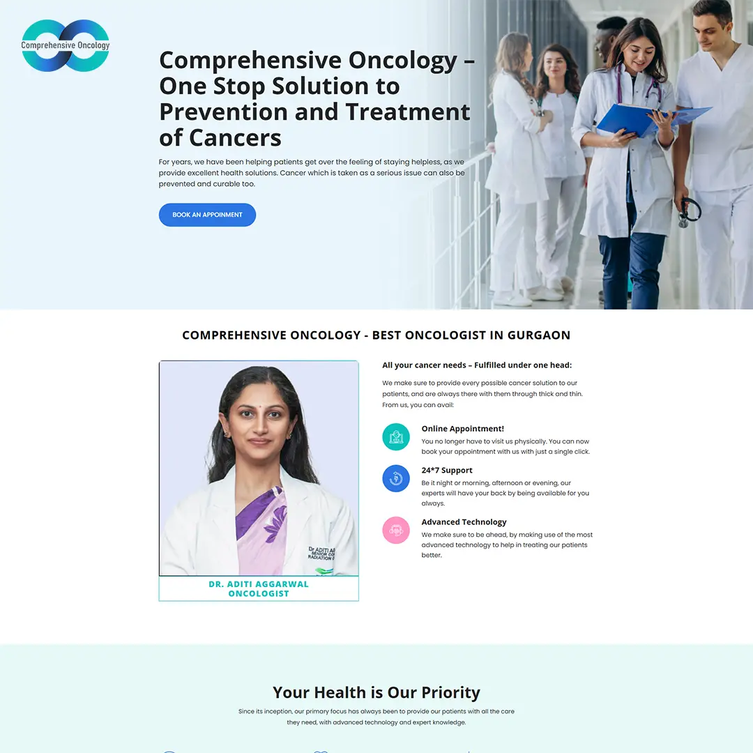 Digital Marketing for Comprehensive Oncology