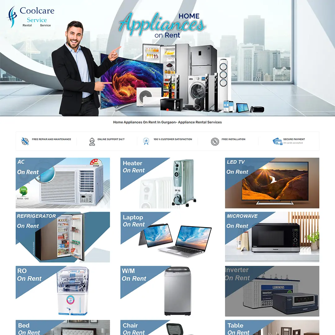 Digital Marketing for CoolCare Service