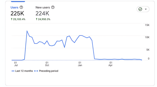 Orthosport Google Analytics Report